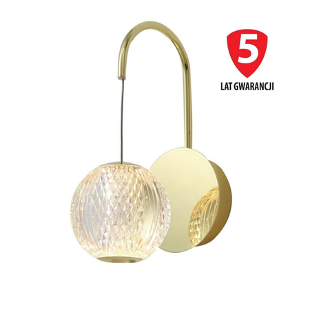 Kinkiet Italux WL-12220121-1A-GD Rosario LED