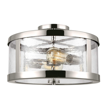 Lampa sufitowa Elstead Lighting Harrow szary FE-HARROW-SF