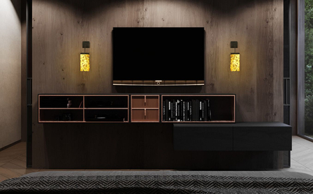 Kinkiet Abigali 6617 Marble Stone 607Y 7W 3000K 8 x 8 x 20 cm