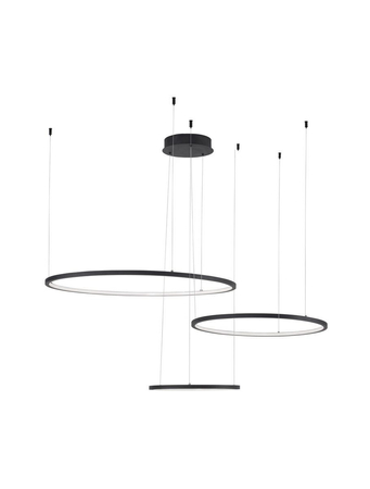 Lampa wisząca Luces Exclusivas ABAJO - czarny mat LE43296