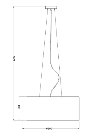 Lampa wisząca Zuma Line Cafe Pendant RLD93139-4LA