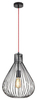 Lampa wisząca Rabalux Zille 4754 czarny matowy