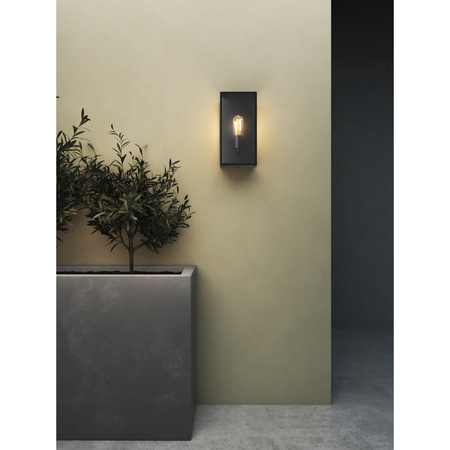 Kinkiet zewnętrzny Astro Messina 200 1183028 Czarny z Teksturą