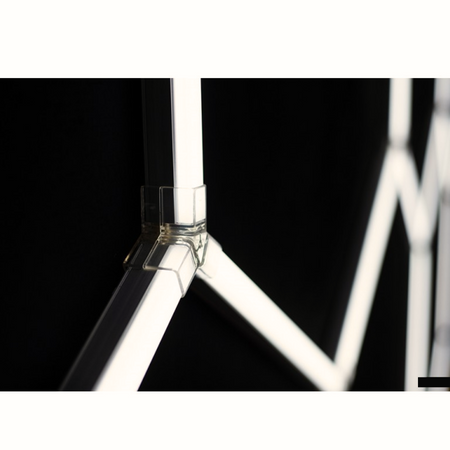 Modułowy system oświetleniowy autogamma HEXAGON LED 297 x 206 cm 6000K PC