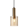 Lampa wisząca Italux PND-5581-1-BRO+RNAMB Sardo Rain