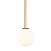 Lampa wisząca Zuma Line P0574-01F-F7AA ARCTURUS LAMPA WISZĄCA ZŁOTA/GOLD
