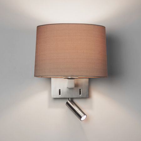 Klosz/Abażur Astro Tapered Round 215 5006003 Ostrygowy (Postarzany Jedwab)