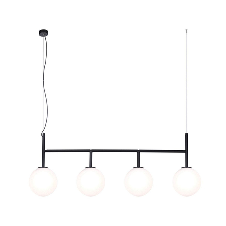 Lampa wisząca FARO Kaja K-4883 biały/czarny