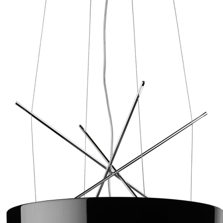 Lampa wisząca Flos F5931030 Ray Czarna