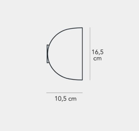 Kinkiet LED Fontana Arte F429945200BLLE Io