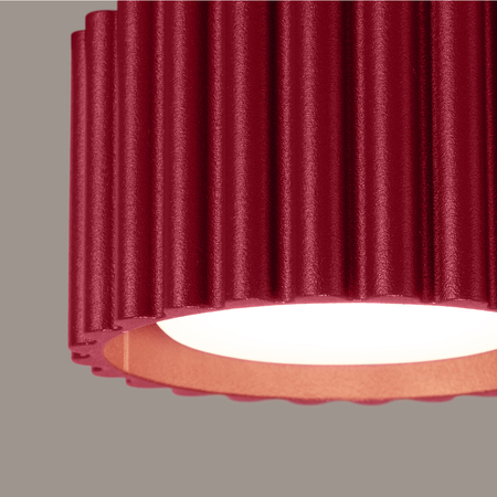 Sollux Lighting Plafon AURA 1 burgund Gx53 SL.1822