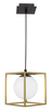 Lampa wisząca Luces Exclusivas PLATA LE41786 mosiądz