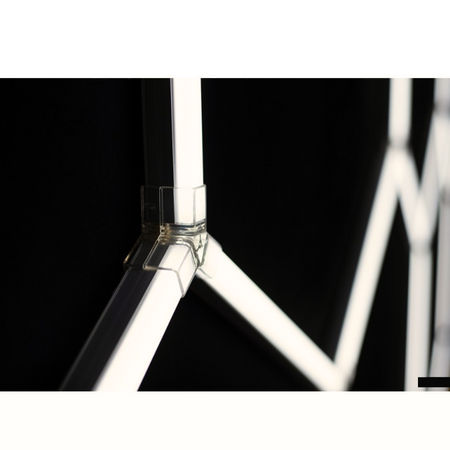 Modułowy system oświetleniowy autogamma HEXAGON LED 243 x 483 cm 3500K PC