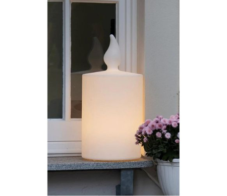 Świeczka LED Lampa zewnętrzna ogrodowa 2700K Biała ciepła Ø60 32731W biały