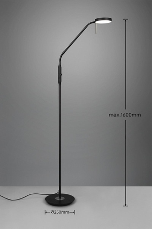 Lampa podłogowa Trio 423310132 czarny