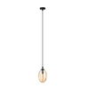 Lampa wisząca ASTRAL 1 Emibig 1267/1 czarny/złoty