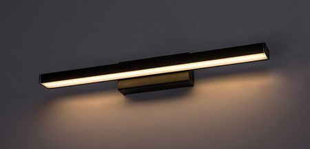 Lampa łazienkowa Rabalux John 5732 czarny matowy