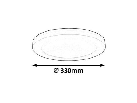 Lampa sufitowa Rabalux Sonnet 1492 biały