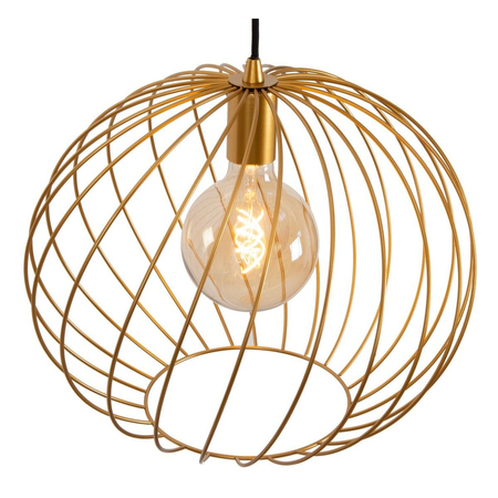 Lampa wisząca Lucide DANZA 21428/40/02 czarny/złoty