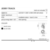 Lampa szynowa JERRY TRACK 3LINE BLACK Azzardo AZ2458 czarny