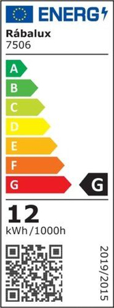 Lampa zewnętrzna Rabalux Palanga 7506 antracyt