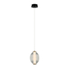 Lampa wisząca Italux Rinot PND-45372-1-WH-CL Czarny, biały, przezroczysty