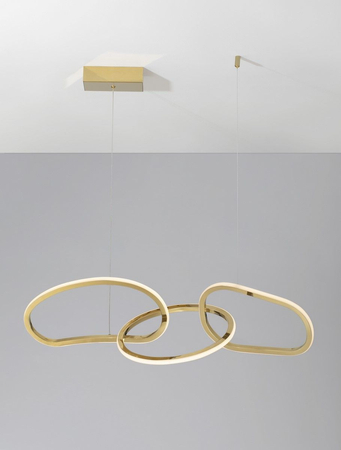 Lampa wisząca Luces Exclusivas CELAYA złoty LE42759