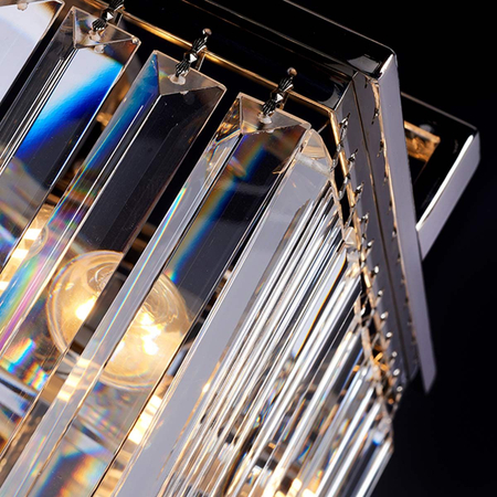 Żyrandol Elstead Lighting Aries szary ARIES-4P-S