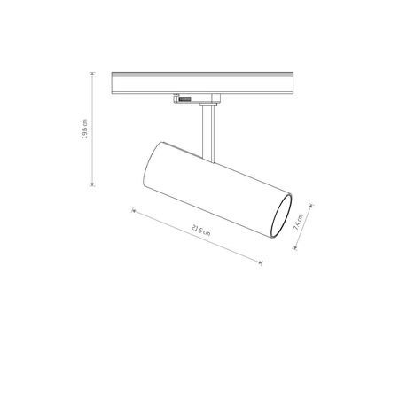 Lampa sufitowa CTLS MILO LED 25W Nowodvorski 8762 biały