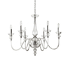 Żyrandol Ideal Lux 044422 Doge SP6 Trasparente