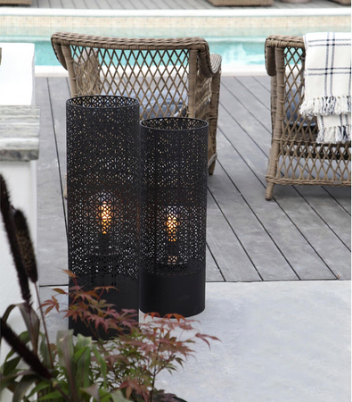 Lampa zewnętrzna By Rydens 4100220-4007 Maison IP44 H78cm