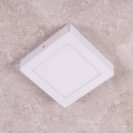 Plafon LED Greenie SOLID kwadratowy metalowy 170x170 12W NW