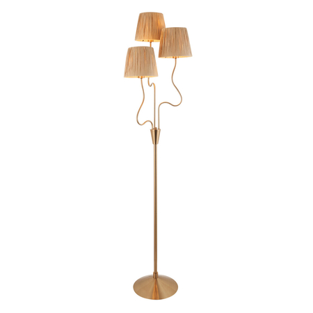 Endon Lighting Lampa podłogowa 114222 mosiądz