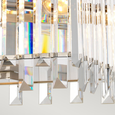 Żyrandol Elstead Lighting Aries szary ARIES-4P-S