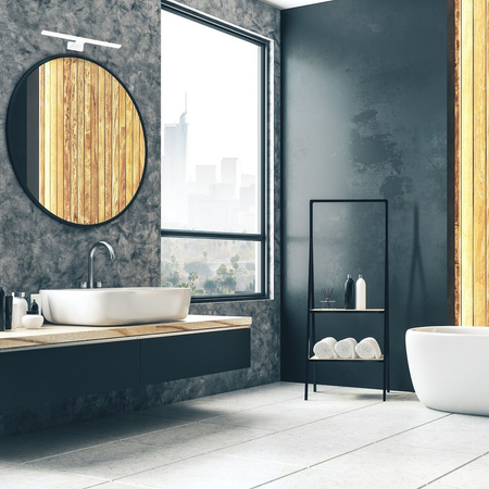 Milagro Kinkiet Shine 30cm 7W LED Biały ML3874 BIAŁY