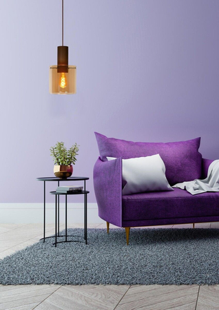 Lampa wisząca Lucide TOLEDO 74405/01/62 biały/miedziany