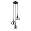 Lampa wisząca Italux PND-40824-3-BK Czarny mat