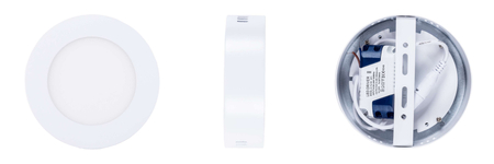 Plafon LED Greenie SOLID okrągły metalowy Ø120 5W CW