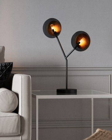 Lampa stołowa By Rydens Turno 4002610-4002 matowy czarny