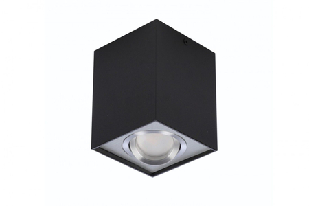 Spot ELOY 1 BLACK/ALUMINIUM Azzardo AZ0930 czarny