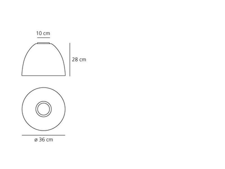 Plafon Artemide A245500 Nur Mini Gloss LED