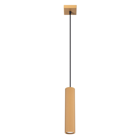 Sollux Lighting Lampa wisząca KARBON 1 złoty SL.1554