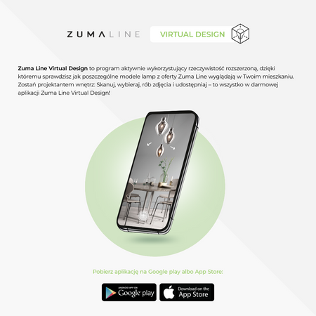 Lampa wisząca Zuma Line MD9023-1S/SILVER Pico