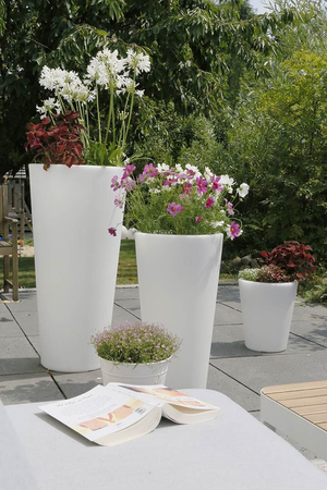 Donica LED XL Lampa zewnętrzna ogrodowa 2700K Biała ciepła H100cm 32060W biały