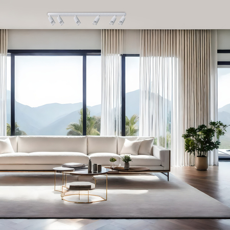 Milagro VERTICAL WHITE SPOT 6xGU10 ML0307 BIAŁY