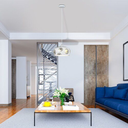 Lampa wisząca Rabalux Ginger 6050 biały