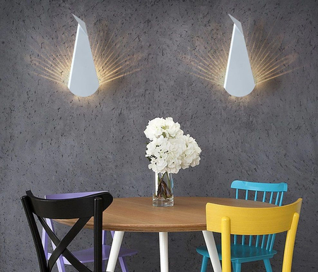 Kinkiet LED Paw Abigali Pawn Biały