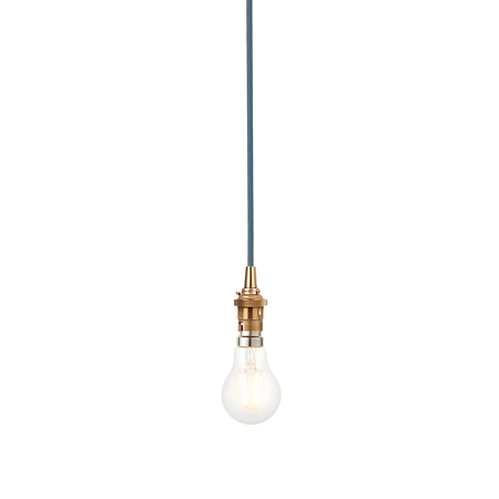 Lampa wisząca Endon Lighting Eltham 111511 mosiądz