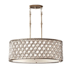 Lampa wisząca Elstead Lighting Lucia srebrny FE-LUCIA-P-A