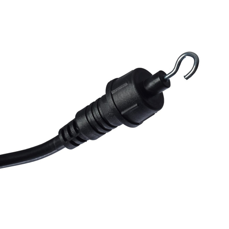 Eko-Light Metalowy Hak Do Girland - Czarny EKO0528